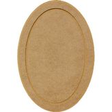 Pol & Art L 277 Ahşap Oval Supla 6mm