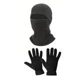 Polar Unisex Kar Maskesi Polar Eldiven Set