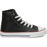 Polaris 317514C.Z 3PR Siyah Kadın Sneaker Bot