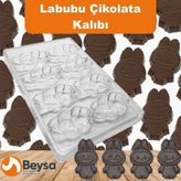 Polikarbon Labubu Çikolata Kalıbı 35GR - 10 cm
