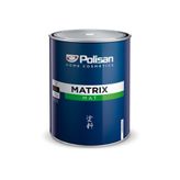 Polisan Matrix Enamel 020 Siyah 0.75 lt Sentetik Boya