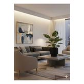 POLİVAHOME Vega Model Büyük Dekoratif Modern Saksı Ve Vazo 20 Lt ( 31,5 Cm X 32 Cm ) Hazneli