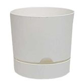 Poliwork Begonya 21 cm Beyaz Saksı