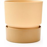 Poliwork Ixora Saksı - Bej - 4 Lt