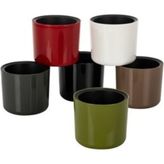 Poliwork Mimoza 11 cm Saksı 0,8 lt - Siyah
