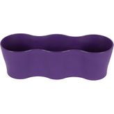 Poliwork Üçlü Kaktüs Saksı 5,5 cm - Mor