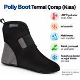 Polly Boot Arge Toptan Termal Çorap Kısa No:46