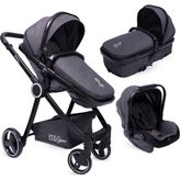 Polo Junior Royal Crown Travel Sistem Bebek Arabası - Füme