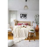 Polo Maison Hermes Waffle Pike Tek Kişilik Beyaz 160X220 cm