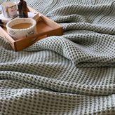 Polo Maison Hermes Waffle Tek Kişilik Pike Gri 160X220 cm
