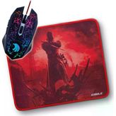 Polosmart Pgm02 Gaming Mouse + Mouse Pad Kırmızı