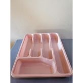 Poly Time Pembe Plastik Çekmece Kaşıklık Küçük