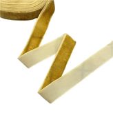 Polyester Kadife Kurdeleler(Khaki,25mm x 5yards) | Hediye Paketleme El Sanatları Çiçek Dekorasyonu için Çok Renkli Çoklu Boyutlar: