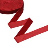 Polyester Kadife Kurdeleler(Red,10mm x 5yards) | Hediye Paketleme El Sanatları Çiçek Dekorasyonu için Çok Renkli Çoklu Boyutlar: