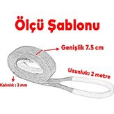 Polyester Sapan 3 Ton - 2 Metre - Çok Renkli