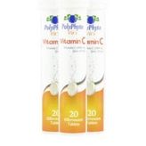 PolyPhyto Vitamin C + Çinko 20'Li Efervesan Tablet