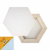 PonART PTB-3030 Basics Altıgen Tuval 30x30