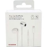Pop-Up JHL-201 Earpods Lightning 7 8 11 12 13 Renkli Kablolu Kulaklık
