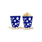 Popcorn Kutusu 10'lu -Puanlı Lacivert-