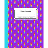 Popsicles Sketchbook: Blank Notebook for Drawing