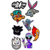 Popüler Sticker Telefon Laptop Notebook Tablet Defter Matara Stiker Etiket ST1055