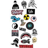 Popüler Sticker Telefon Laptop Notebook Tablet Defter Matara Stiker Etiket ST1205