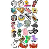 Popüler Sticker Telefon Laptop Notebook Tablet Defter Matara Stiker Etiket ST1209