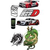 Popüler Sticker Telefon Laptop Notebook Tablet Defter Matara Stiker Etiket ST1303