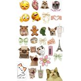Popüler Sticker Telefon Laptop Notebook Tablet Defter Matara Stiker Etiket ST1402