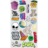 Popüler Sticker Telefon Laptop Notebook Tablet Defter Matara Stiker Etiket ST1760