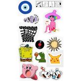 Popüler Sticker Telefon Laptop Notebook Tablet Defter Matara Stiker Etiket ST879