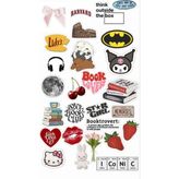 Popüler Sticker Telefon Laptop Notebook Tablet Defter Matara Stiker Etiket ST885