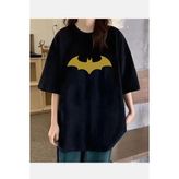 Populus Batman Logo Tişört - Beyaz