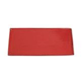 Porland 04ALM001591 Seasons Kırmızı 16x35 CM Baton Pasta Tabağı