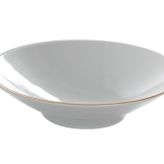 Porland Altın Yaldız 20 cm 6 Adet Çukur Tabak