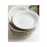 Porland Altın Yaldız Porselen 12'li 16 cm Çukur Tabak
