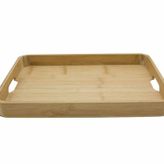 Porland Bamboo 30x23 cm Dikdörtgen Tepsi