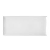 Porland Beyaz Baton Pasta Tabağı 16x35cm 6 adet