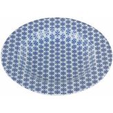 Porland Blue Desen4 22 cm Çukur Tabak
