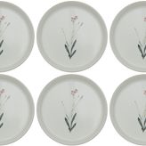Porland Botanical Desen 19 cm 6'lı Çukur Tabak