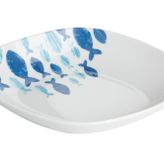 Porland Deep Blue 26 cm Desen 1 Çukur Tabak