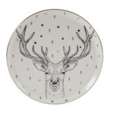 Porland Forest Deer 20 cm Düz Tabak
