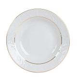 Porland Hazan Altın Yaldız 19 cm 6 Adet Çukur Tabak