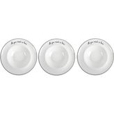 Porland Hope 3'lü Derin Makarna Tabak Seti - Şık ve Fonksiyonel