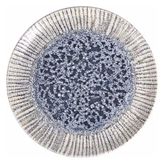 Porland İris Blue 24 cm Düz Tabak