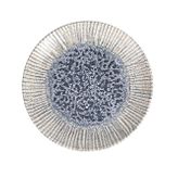 Porland Iris Blue 25 cm Düz Tabak