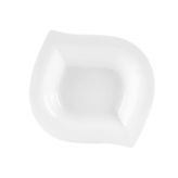 Porland Leaf Beyaz 22 cm 6 Adet Çukur Tabak