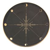 Porland Night Magic Desen4 20 cm Düz Tabak