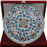 Porland Perçem 32 cm Duvar Tabağı