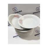 Porland PORSELEN MÜGE 12 ADET 16 CM (KÜÇÜK) ÇUKUR YEMEK TABAK